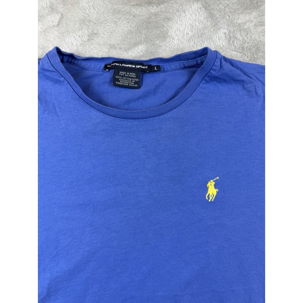 Polo Ralph Lauren Sport Boys T Shirt Size Large Blue